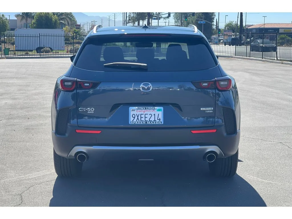 Used 2025 Ingot Blue Metallic Mazda 2.5 Turbo Premium Package image 5