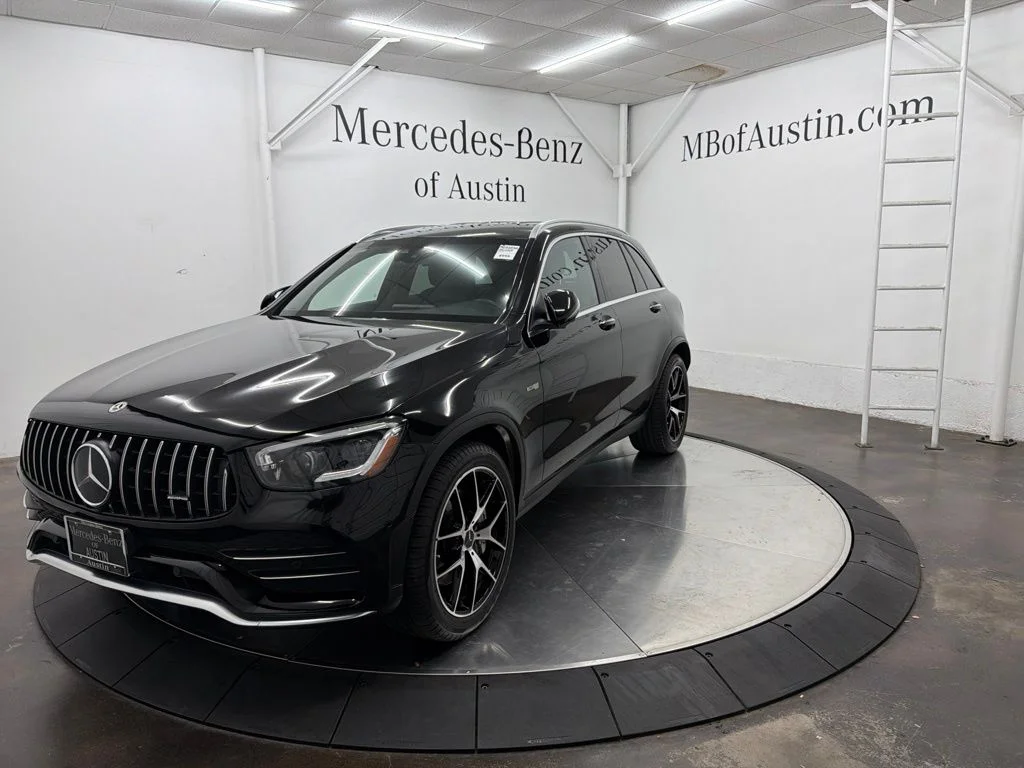 Certified Used 2022 Black Mercedes-Benz GLC 43 AMG® image 3