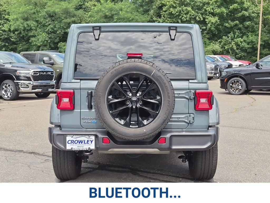 Certified Used 2025 Gray Jeep Sahara 4xe image 6