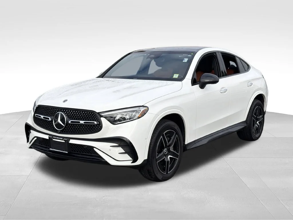 Used 2024 White Mercedes-Benz GLC 300 Coupe image 3