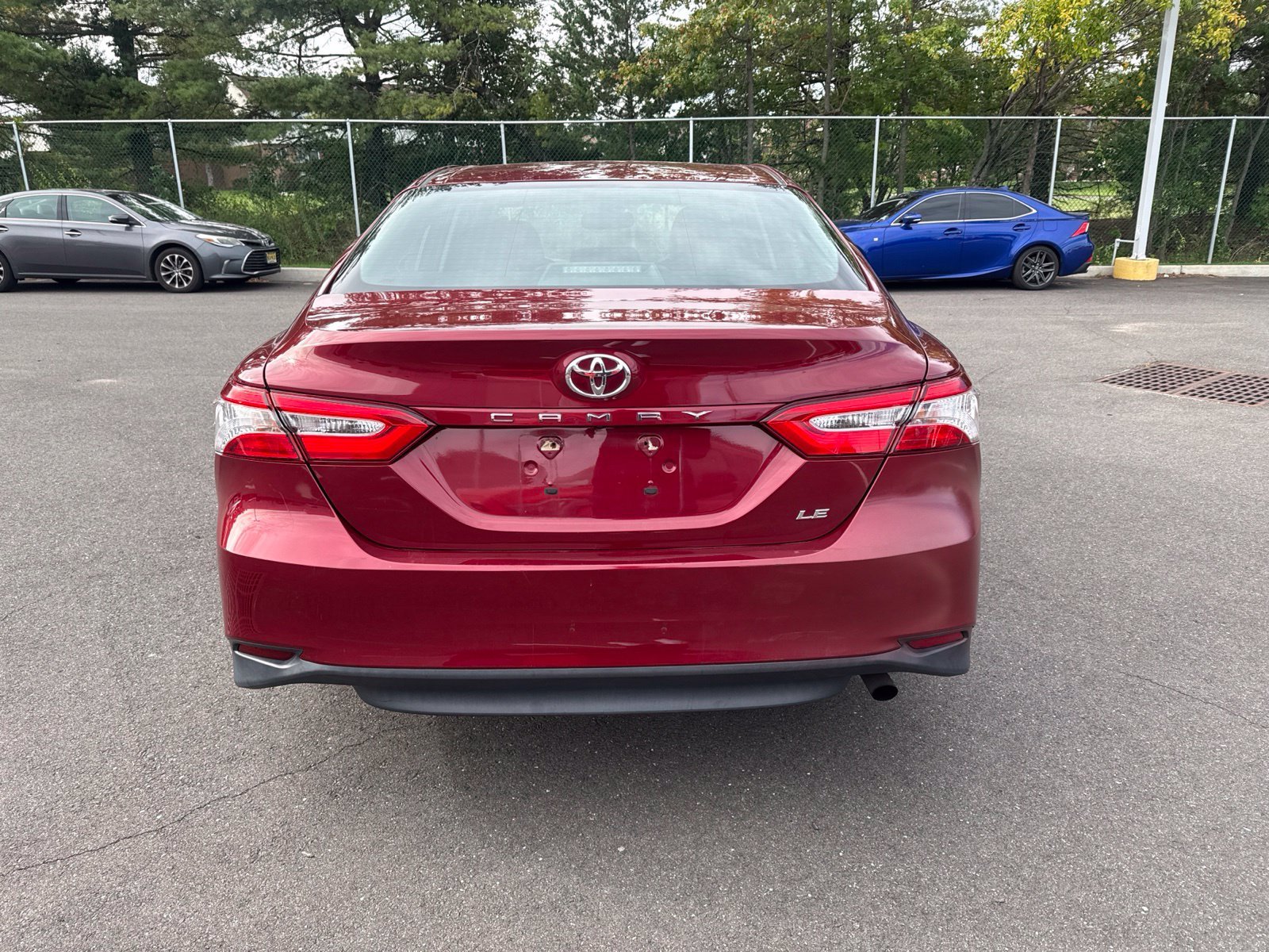 Used 2018 Red Toyota LE image 7