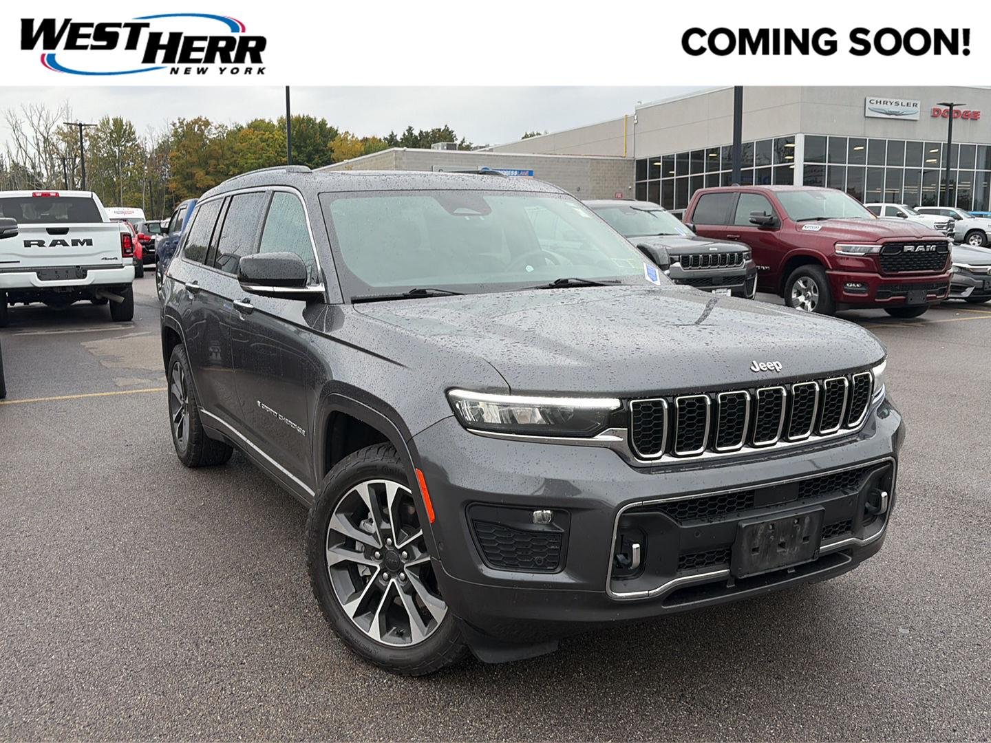 Used 2021 Baltic Gray Metallic Clearcoat Jeep Overland image 1