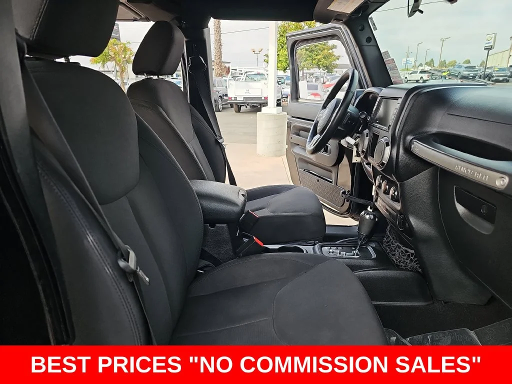 Used 2016 Black Jeep Unlimited Sport image 10