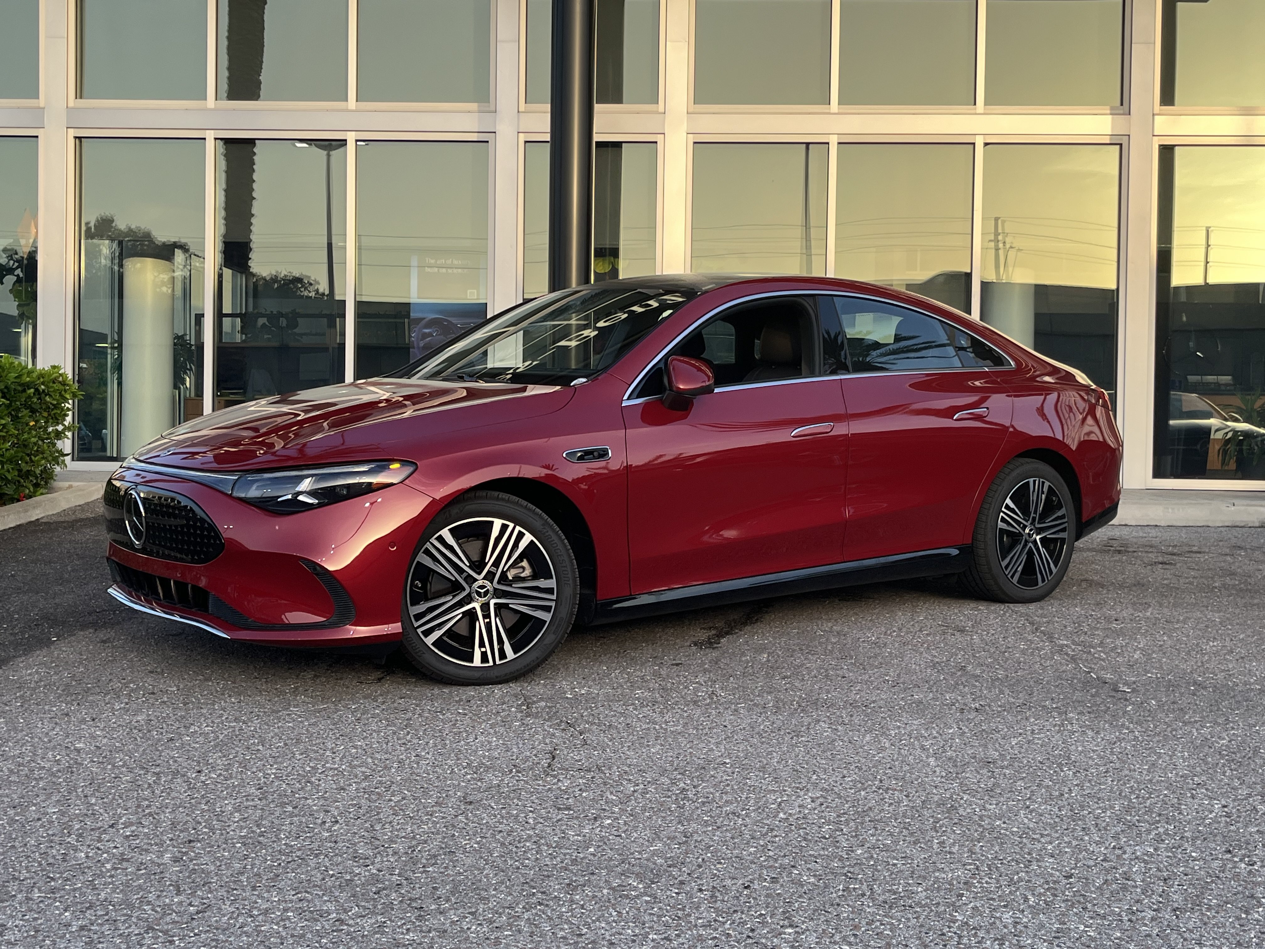 New 2026 MANUFAKTUR Patagonia Red Metallic Mercedes-Benz CLA 250+ image 2