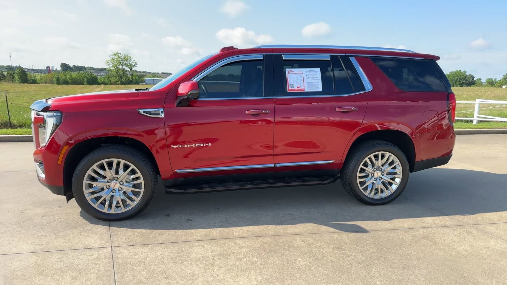 Used 2025 Volcanic Red Tintcoat GMC Elevation image 6