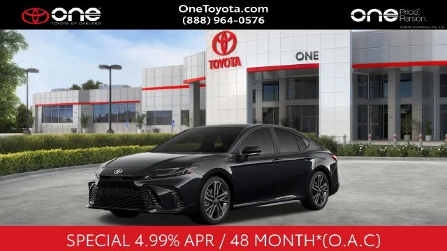 New 2026 Black Toyota XSE image 1
