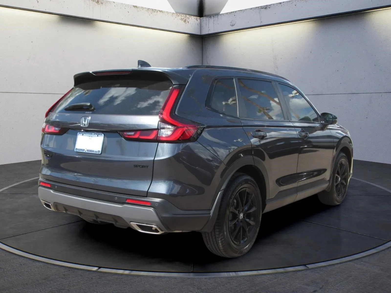 Certified Used 2026 Meteorite Gray Metallic Honda AWD Sport-L Hybrid image 37