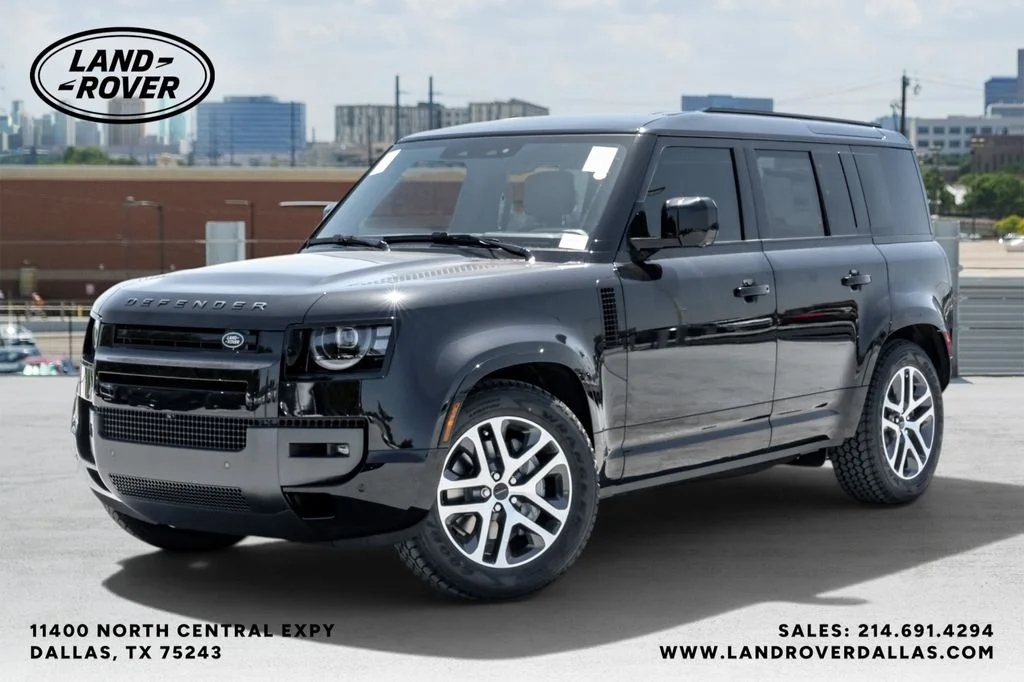 New 2026 Santorini Black Metallic Land Rover X-Dynamic SE image 1