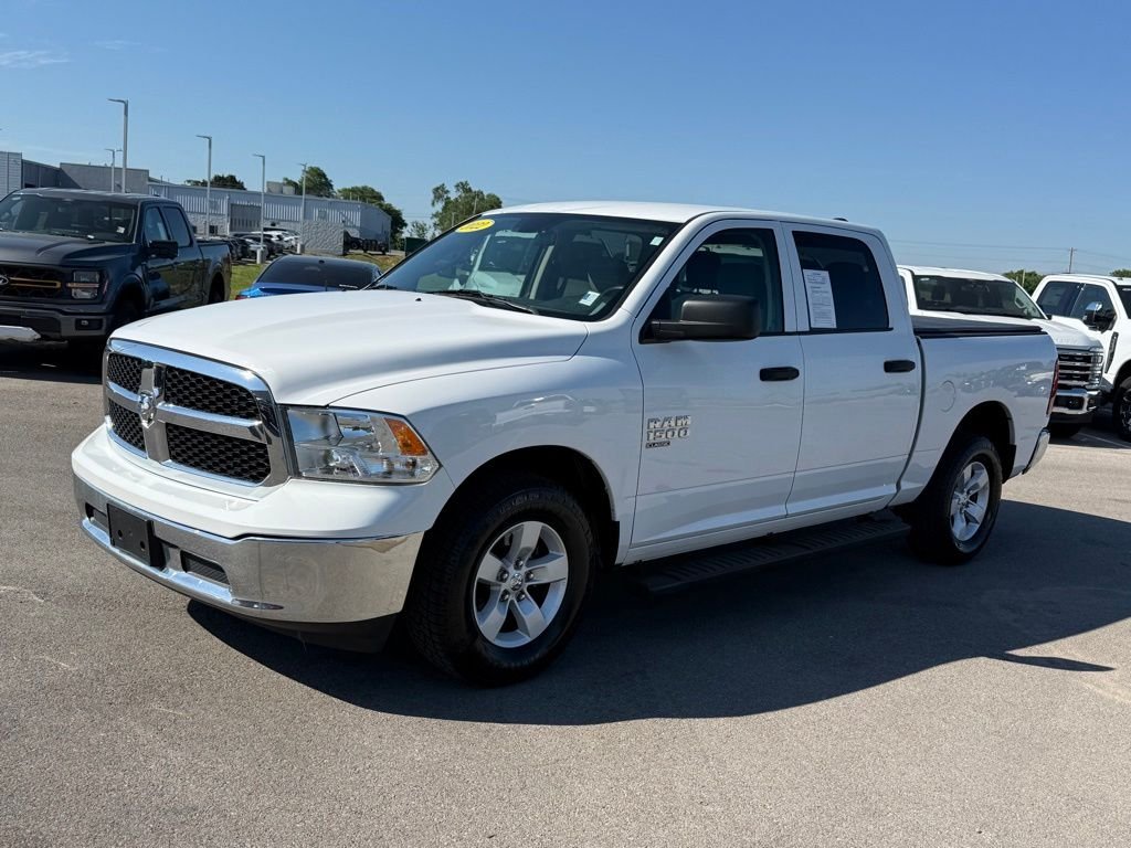 Used 2022 Bright White Clearcoat Ram SLT image 38