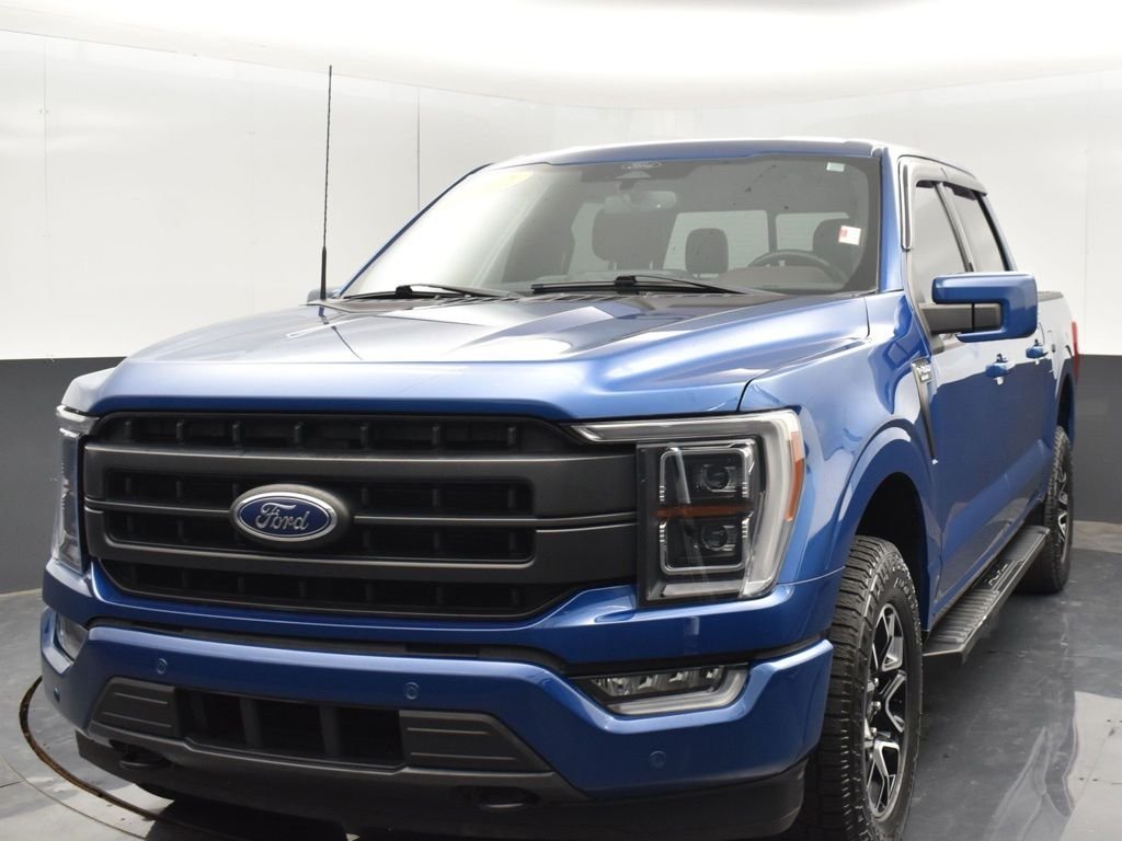 Used 2022 Blue Ford Lariat image 13
