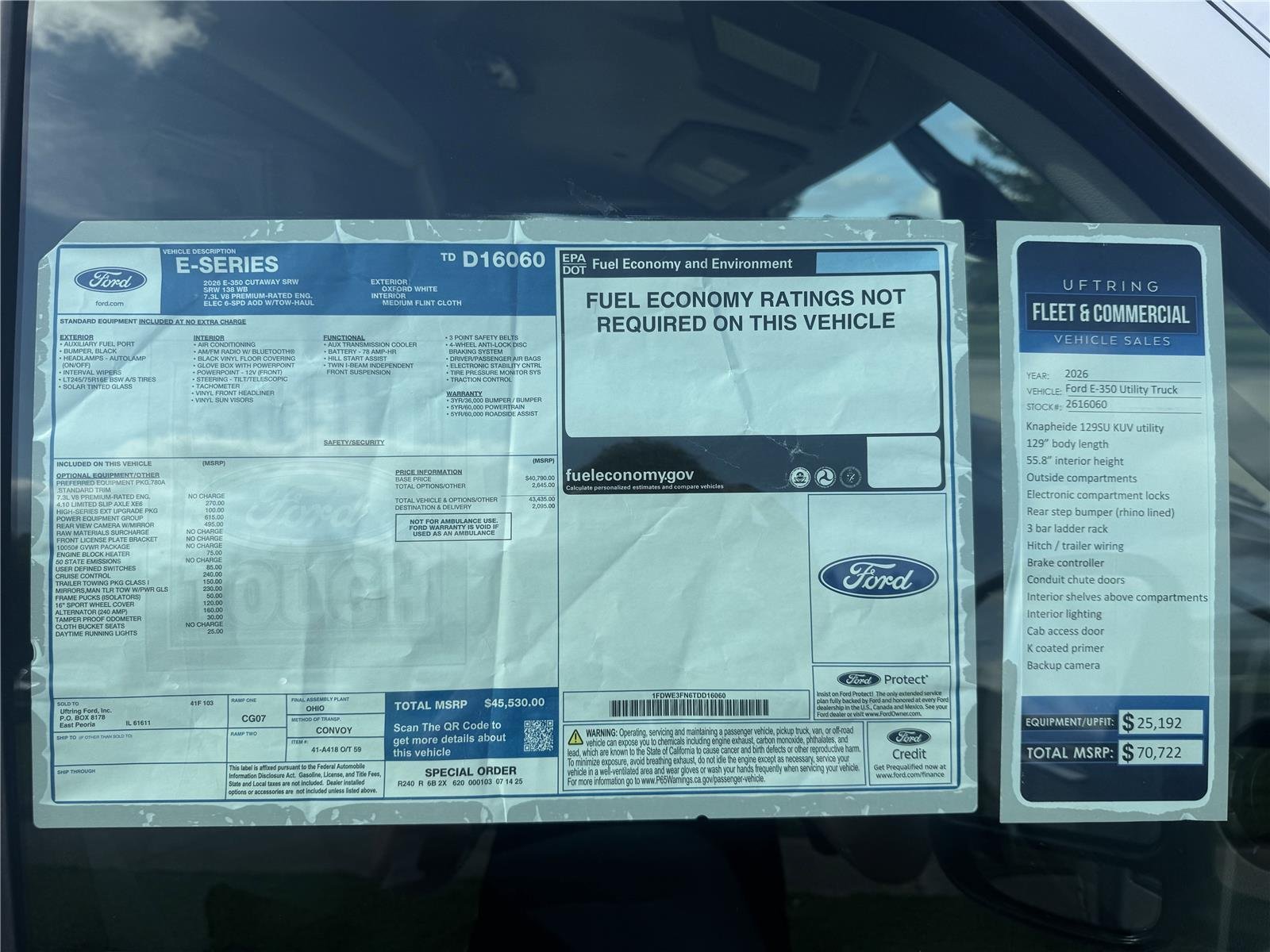 2026 Ford E-Series Cutaway Base - Photo 16