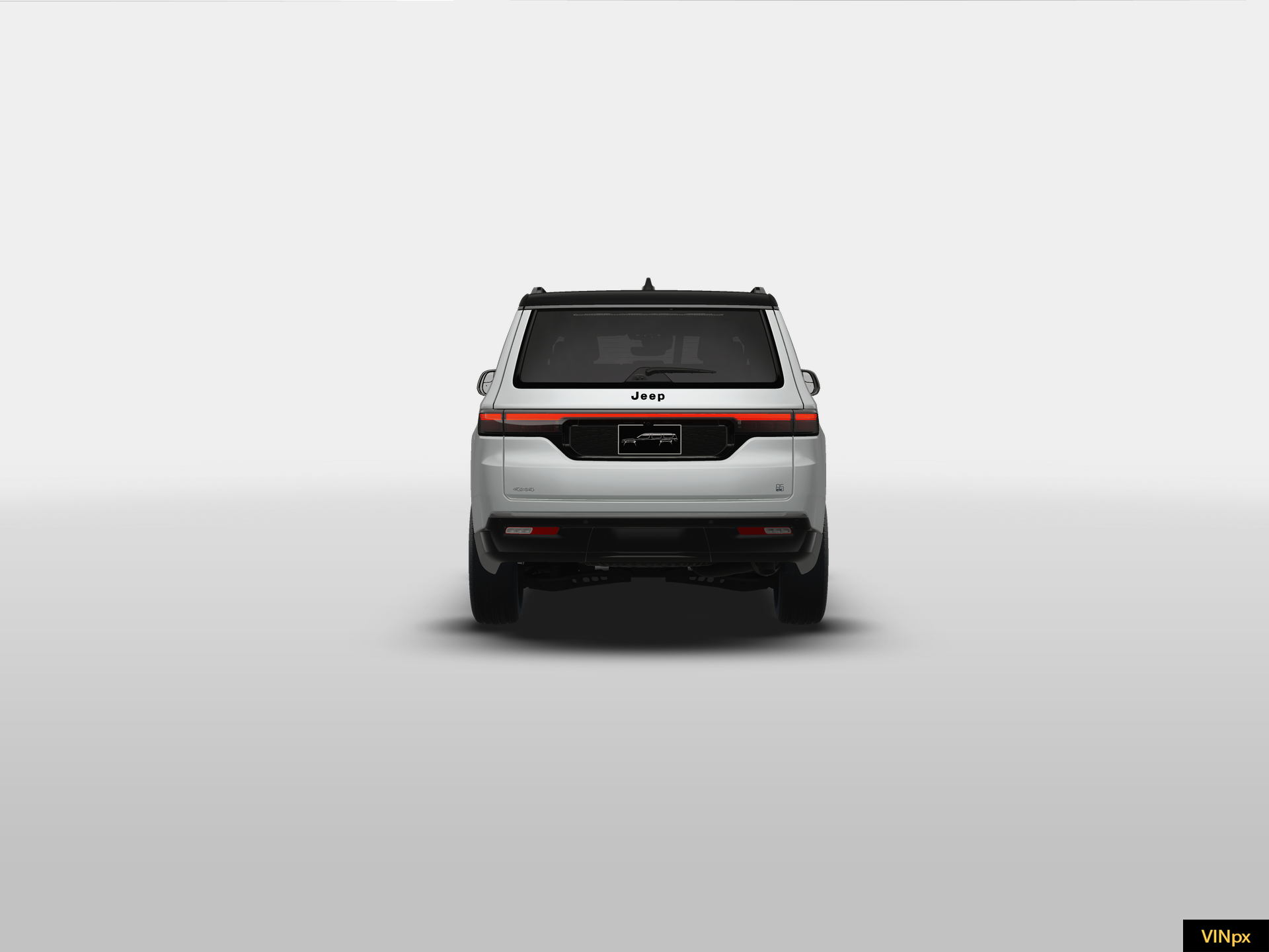 New 2026 Bright White Clear-Coat Exterior Paint Jeep Grand Wagoneer image 6