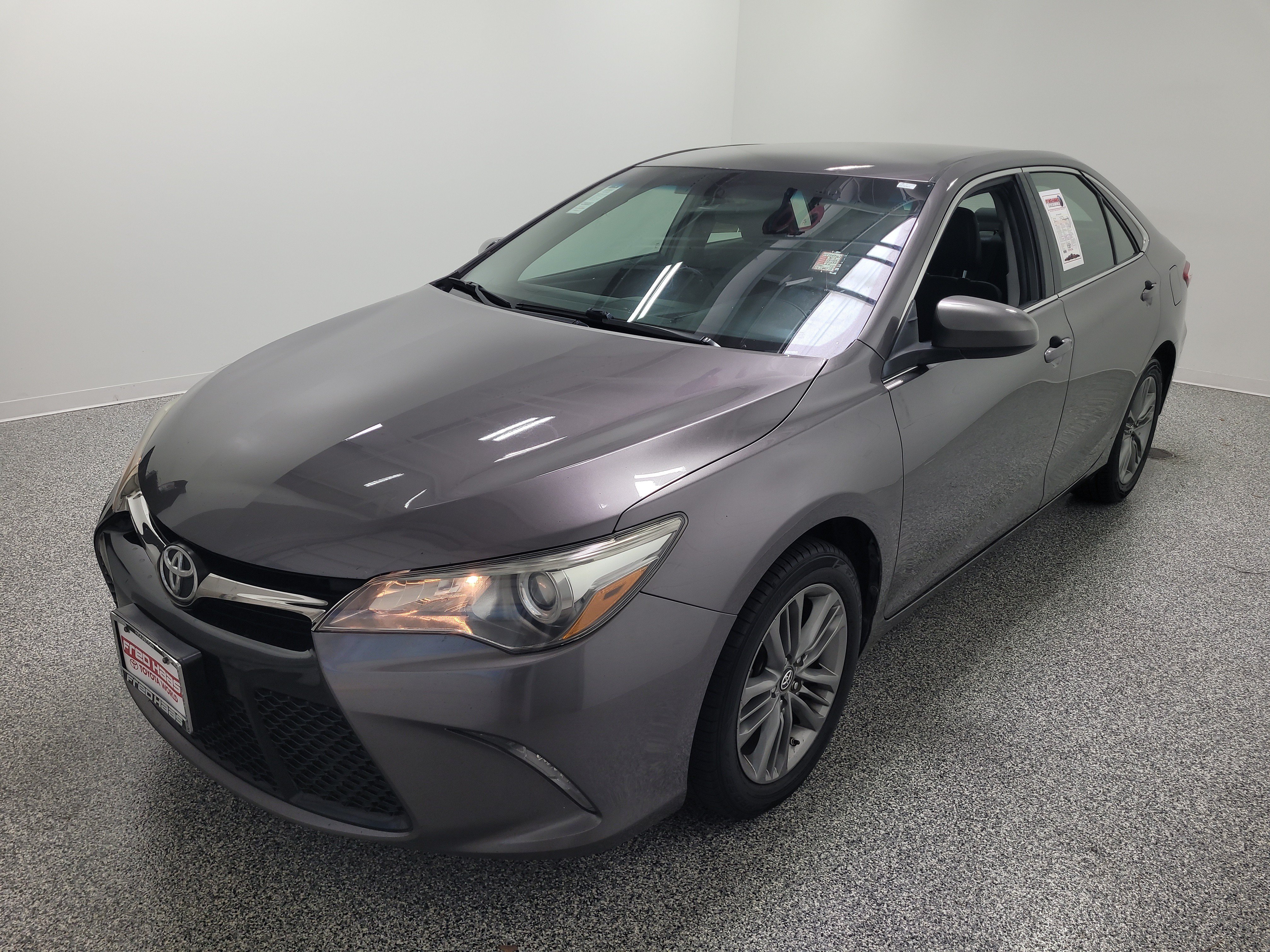 Used 2017 Cosmic Gray Mica Toyota SE image 2