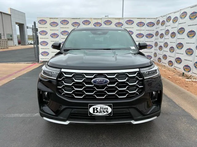 New 2026 Agate Black Metallic Ford Platinum image 3