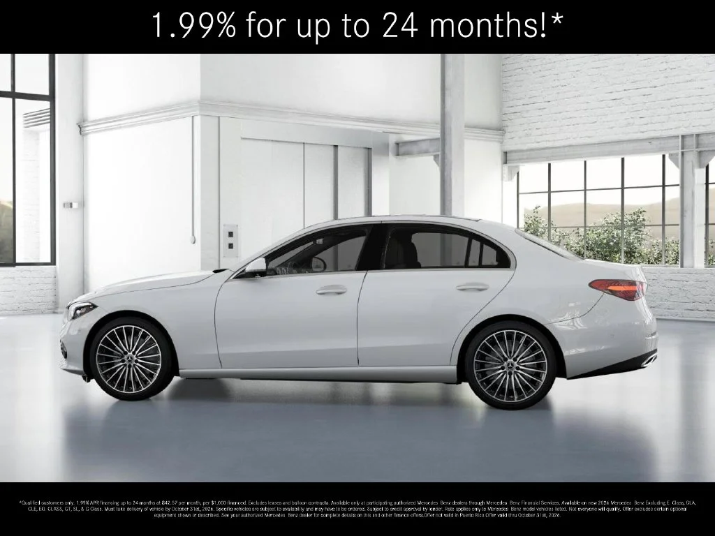 New 2026 Polar White Mercedes-Benz C 300 image 33