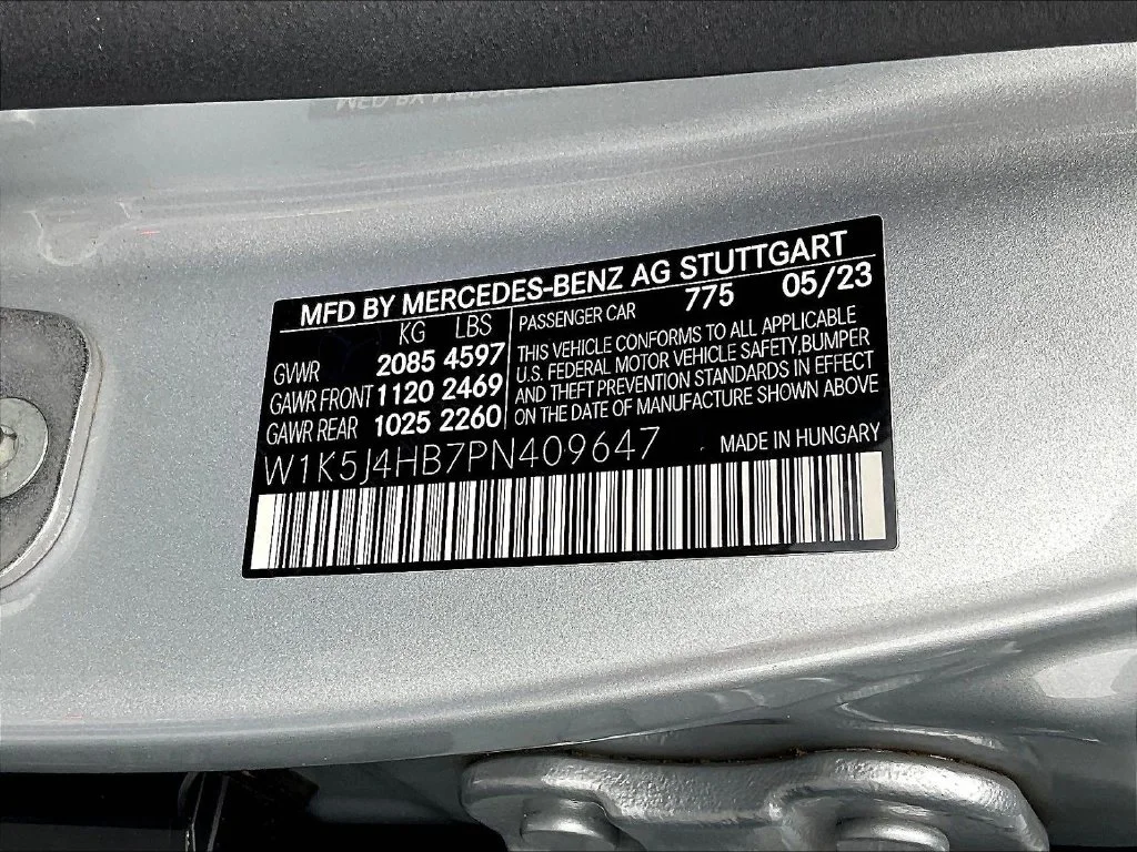 Used 2023 Iridium Silver Metallic Mercedes-Benz CLA 250 image 21