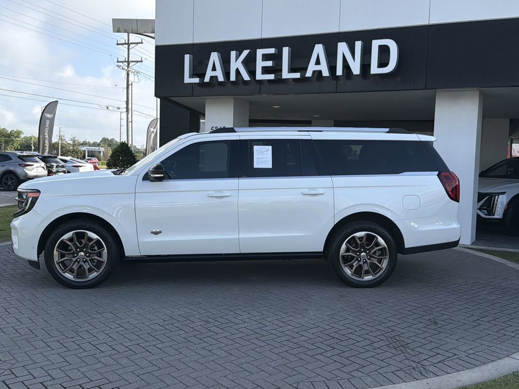 Used 2025 White Ford King Ranch MAX image 3