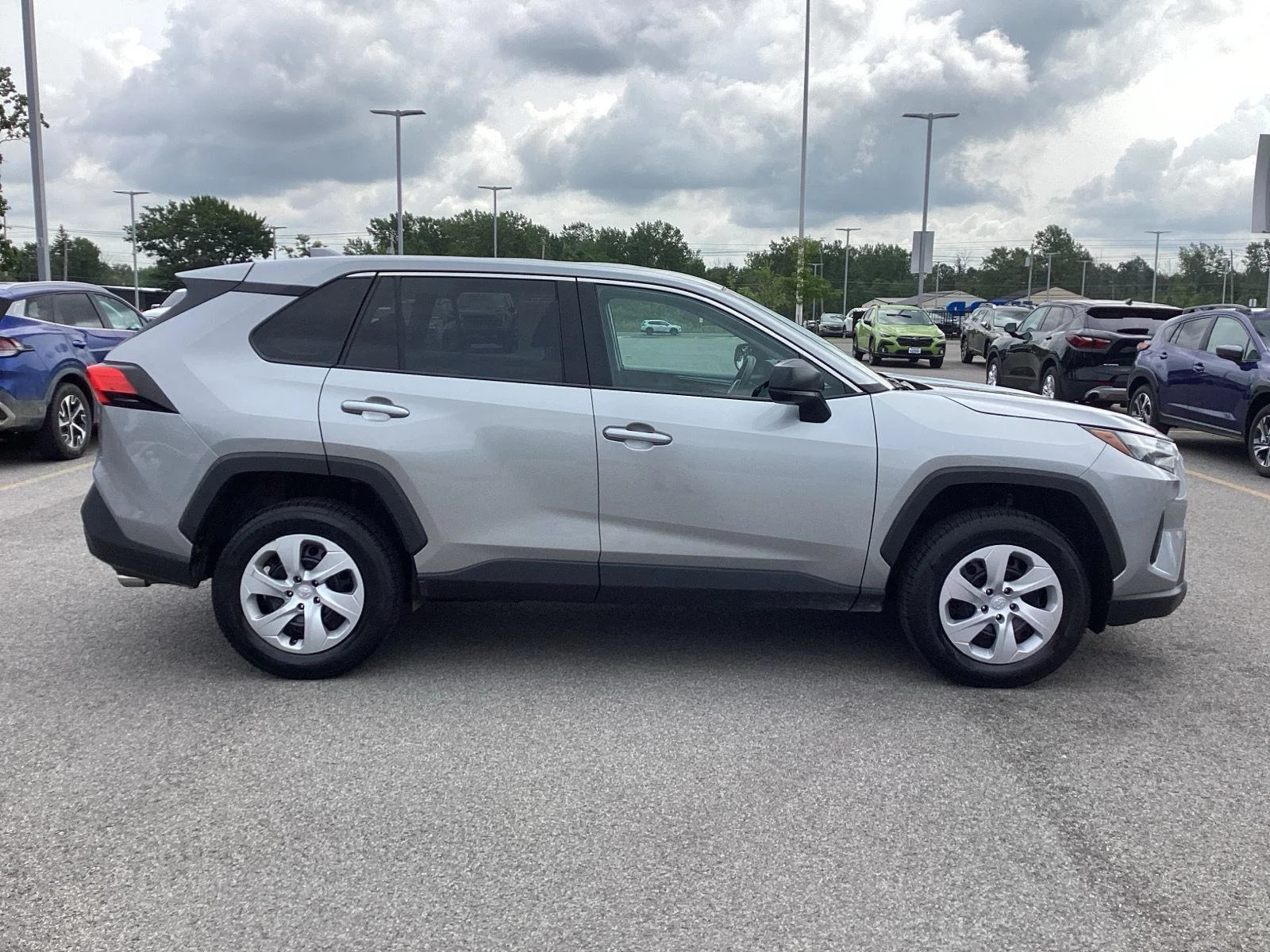 Used 2024 Silver Sky Metallic Toyota LE image 9