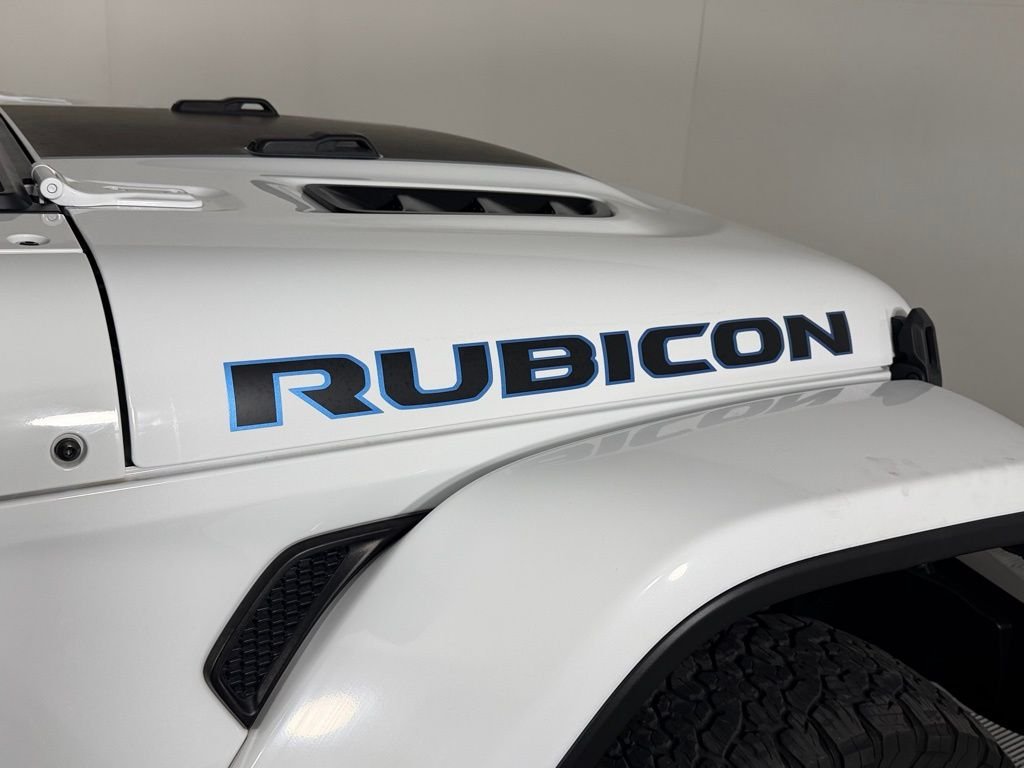 Used 2023 Bright White Clearcoat Jeep Rubicon 4xe image 10