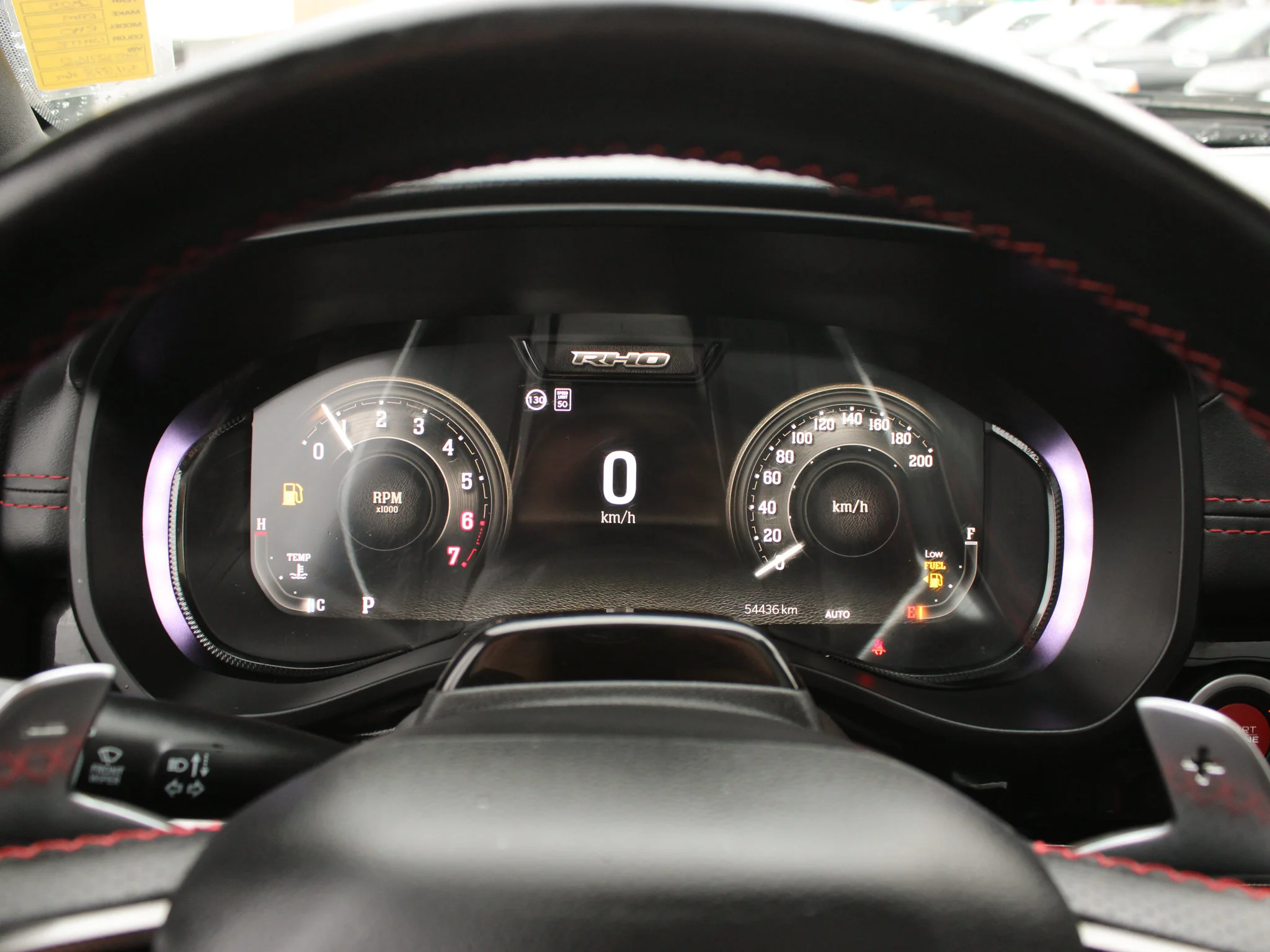 Certified Used 2025 White RAM RHO | Twin-Turbo 540 2.5 LIFT ON 37 TIRES  | Head-Up Display | Bedliner image 7