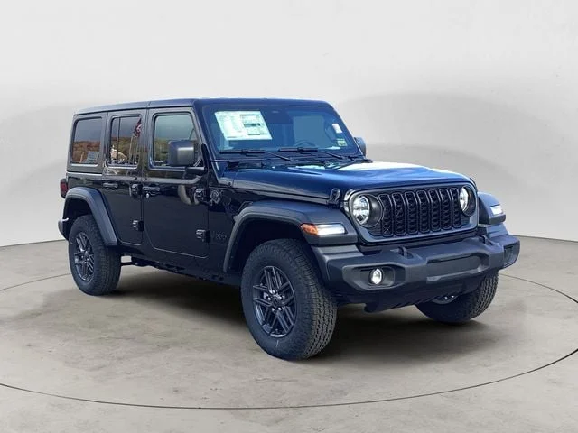 New 2026 Black Clearcoat Jeep 4-DOOR SPORT S image 8