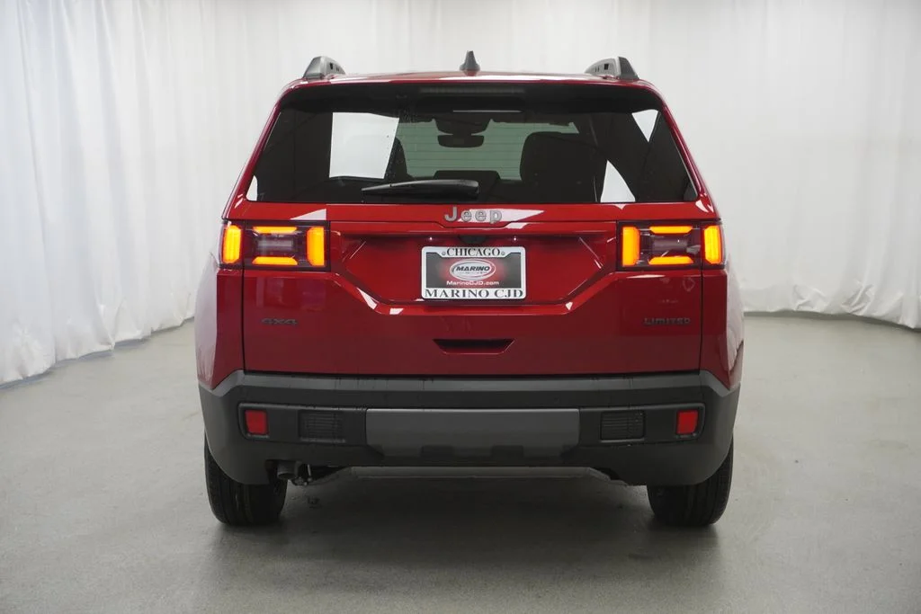 New 2026 Red Hot Pearl-Coat Exterior Paint Jeep Limited image 10