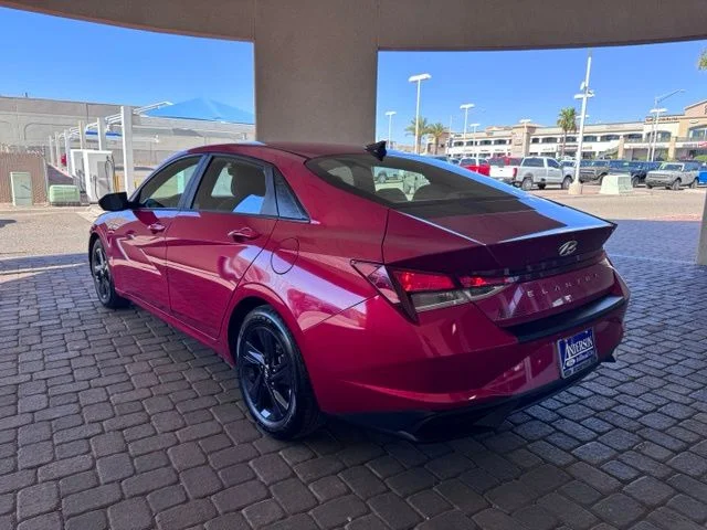 Certified Used 2021 Calypso Red Hyundai SEL image 3