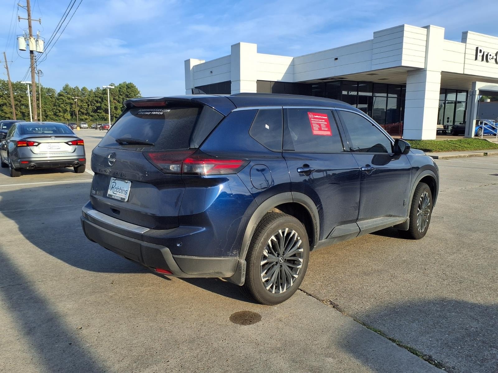 Certified Used 2026 Deep Ocean Blue Pearl Nissan Dark Armor image 4