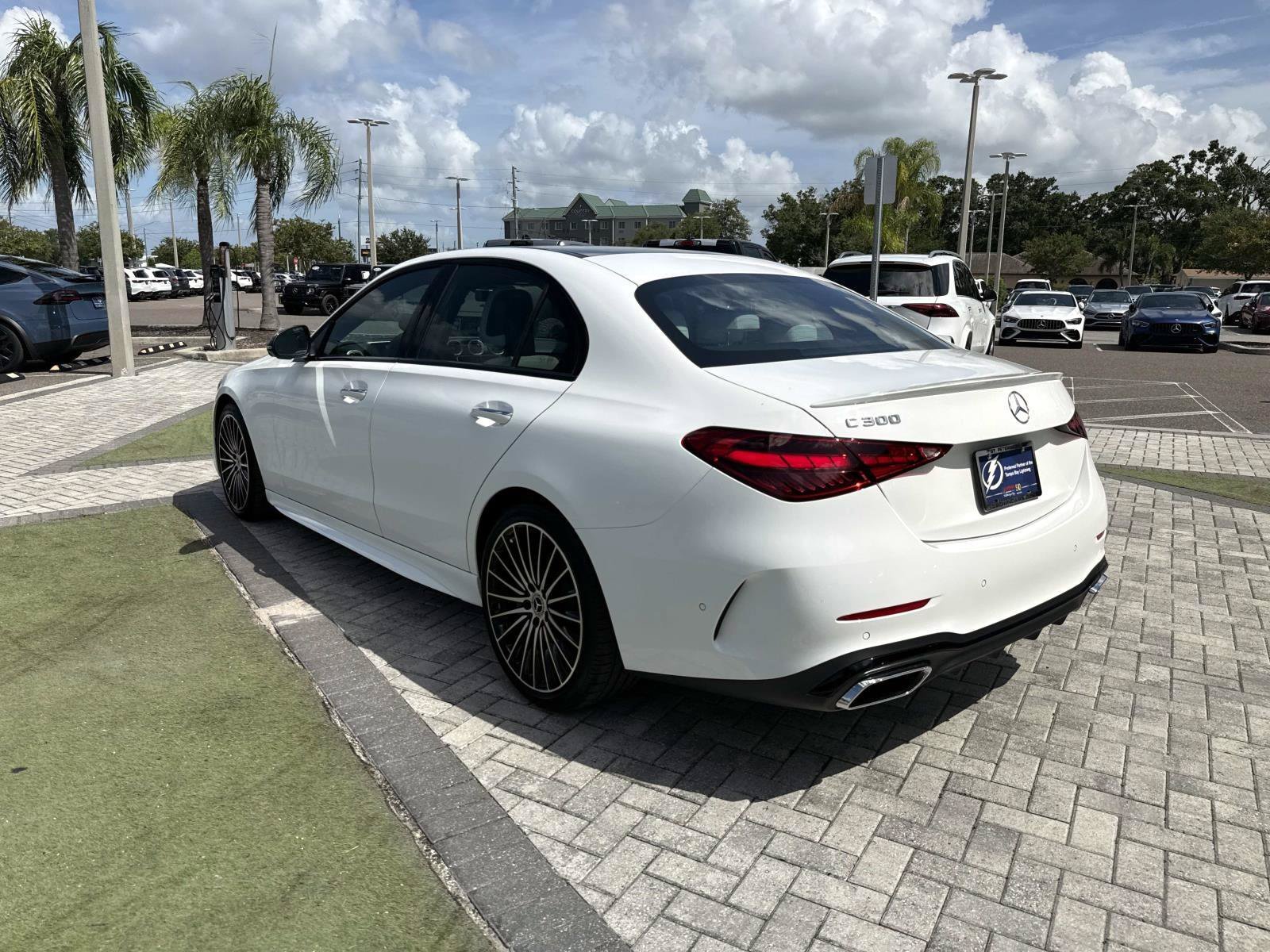 New 2026 Polar White Mercedes-Benz C 300 Sedan image 4