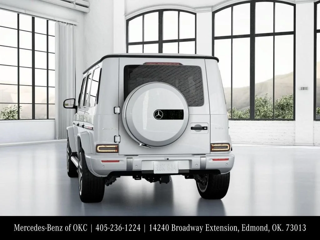 New 2027 MANUFAKTUR Moonlight White Metallic Mercedes-Benz AMG® G 63 SUV image 68