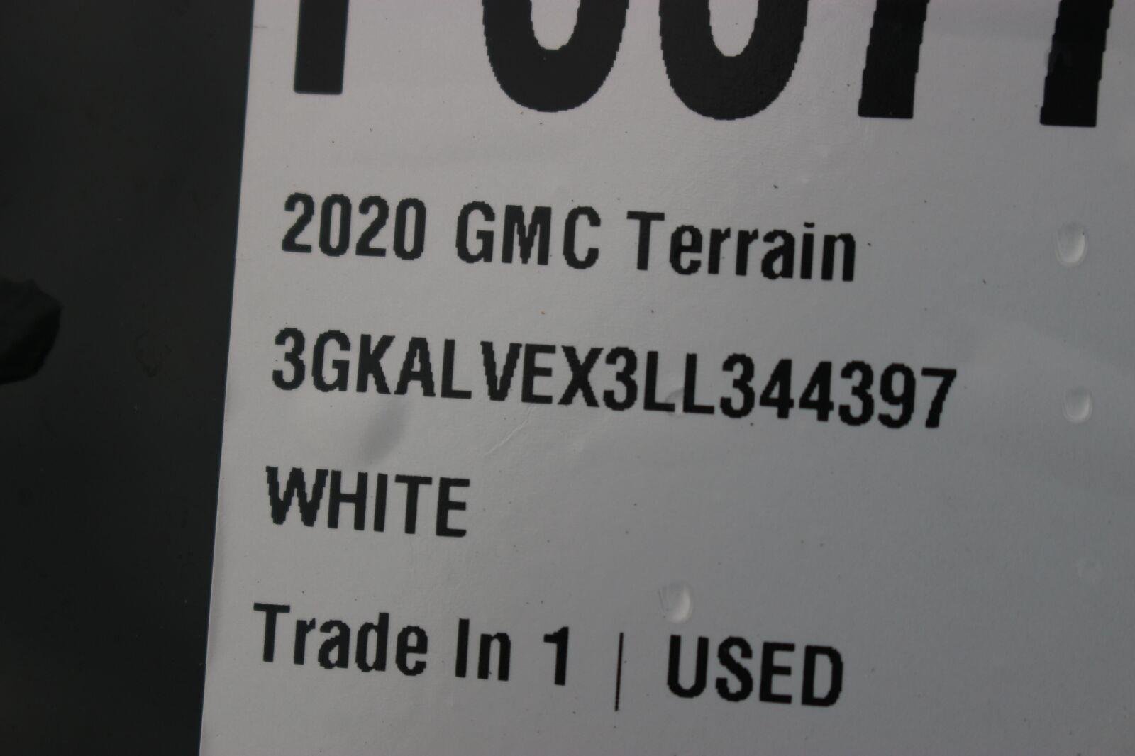 Used 2020 SUMMIT WHITE GMC SLT image 41