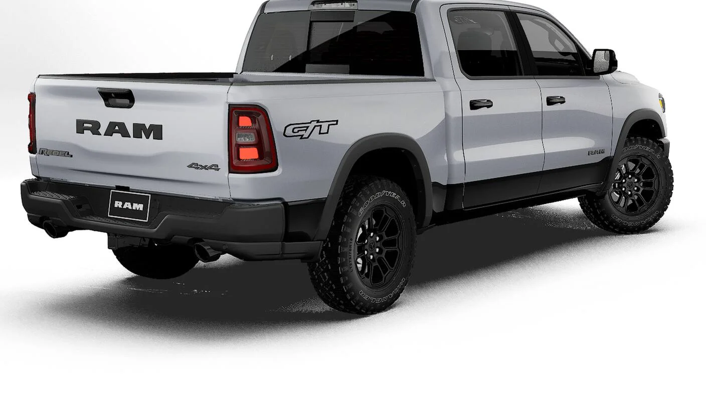 New 2027 Silver Zynith Exterior Paint RAM REBEL image 2