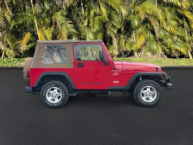 Used 2001 Red Jeep Sport image 3