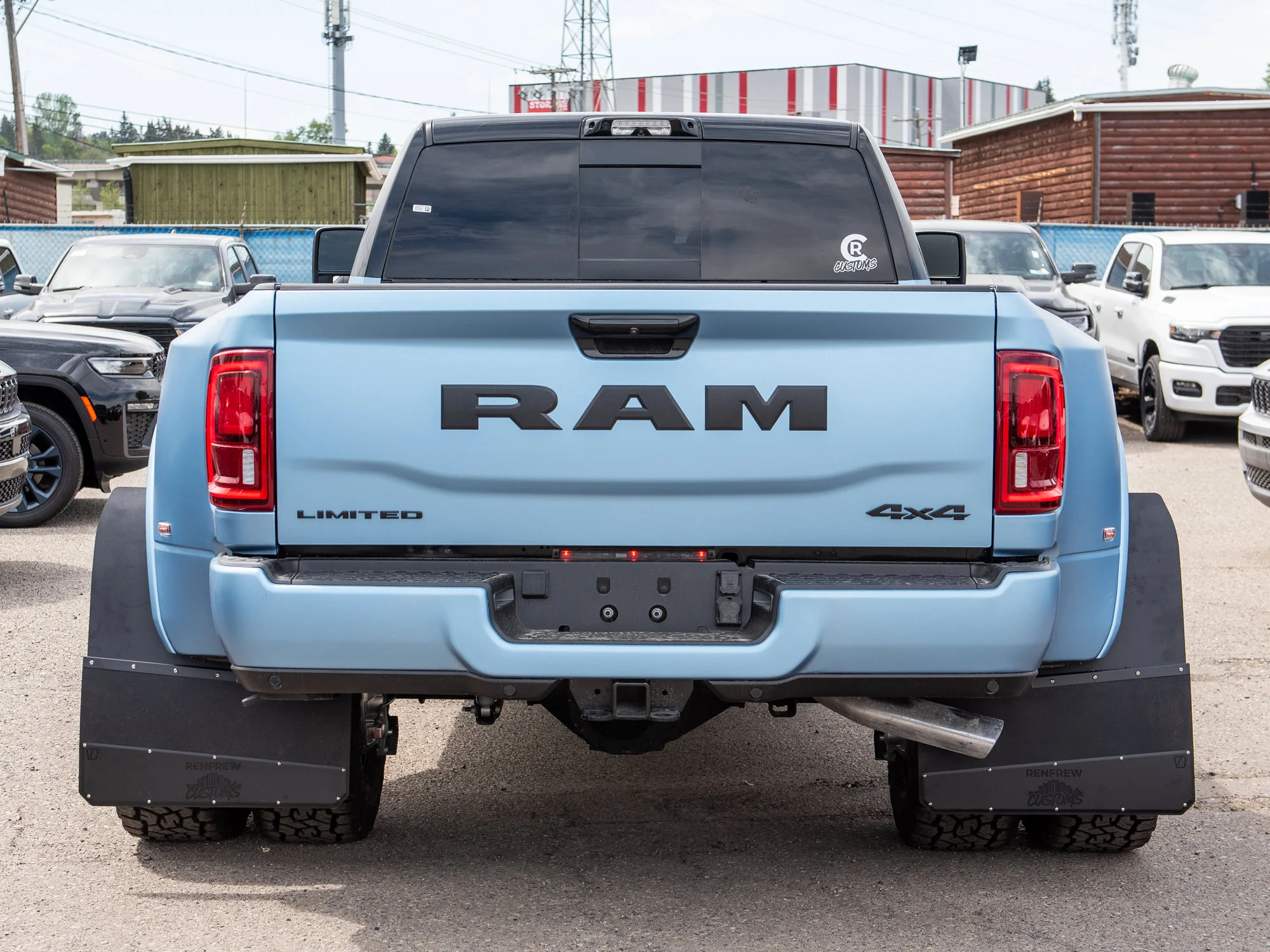 Used 2026 Black RAM Limited* Mega Cab, 2 Inch Lift, 35 Inch Tires, 20 Inch Cali Wheels image 9