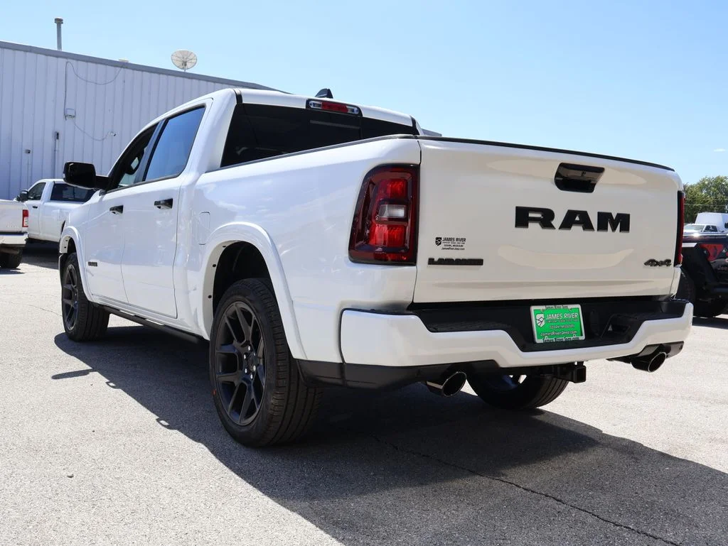 New 2026 Bright White Clear-Coat Exterior Paint RAM Laramie image 3
