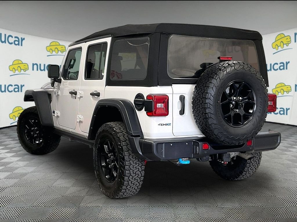 Used 2024 White Jeep Willys 4xe image 4