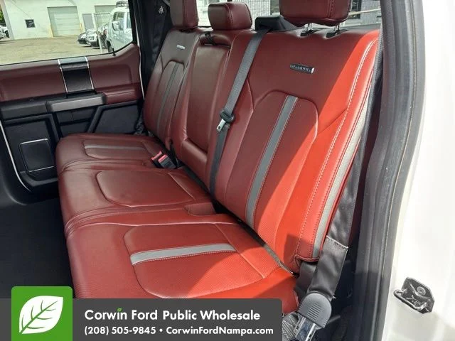Used 2018 White Ford Platinum image 27