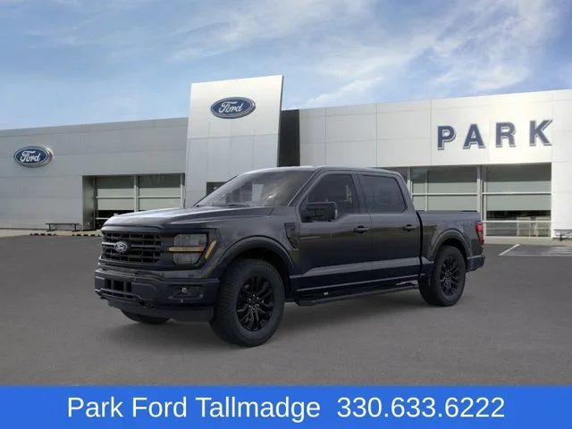 New 2026 Agate Black Metallic Ford XLT image 1