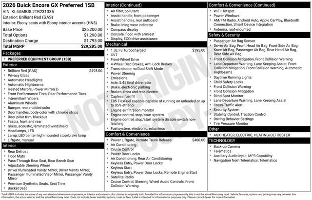 2026 Buick Encore GX Preferred - Photo 23
