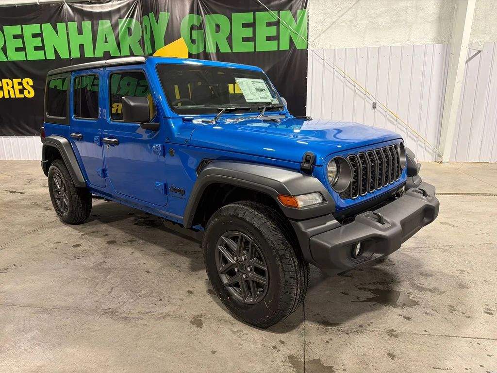New 2026 Hydro Blue Pearlcoat Jeep Sport image 2