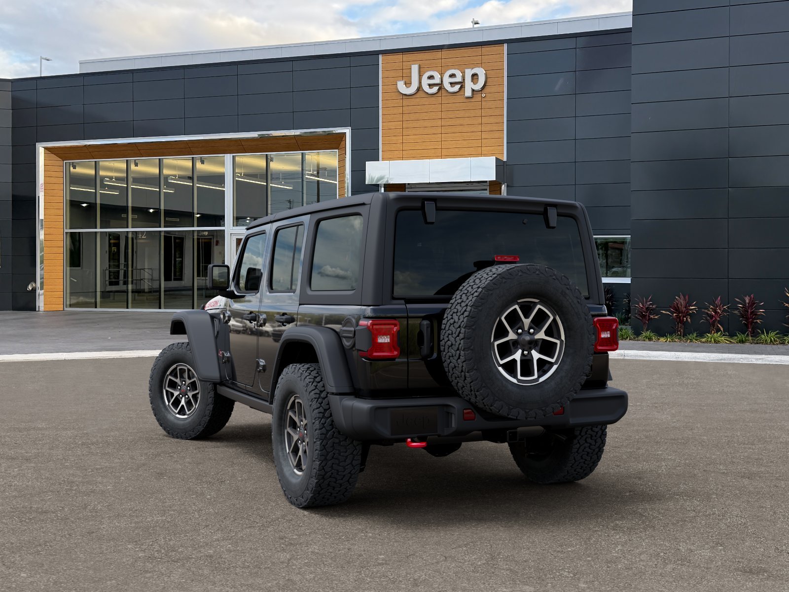 New 2026 Black Clear-Coat Exterior Paint Jeep Rubicon image 32