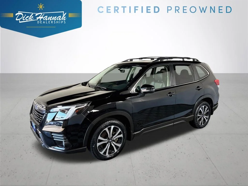 Certified Used 2023 Black Subaru Limited image 1