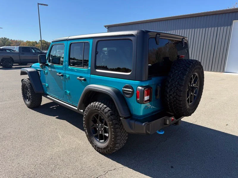 Used 2024 Blue Jeep Willys 4xe image 14