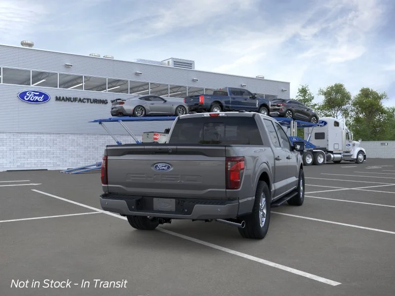 New 2026 Carbonized Gray Metallic Ford XLT image 8