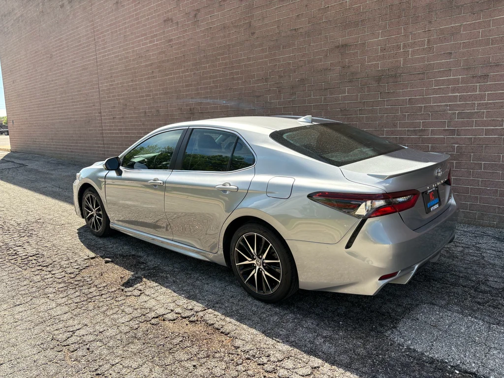 Used 2024 Celestial Silver Metallic Toyota SE image 3