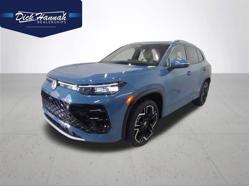 New 2026 Blue Volkswagen SE R-Line Black image 1