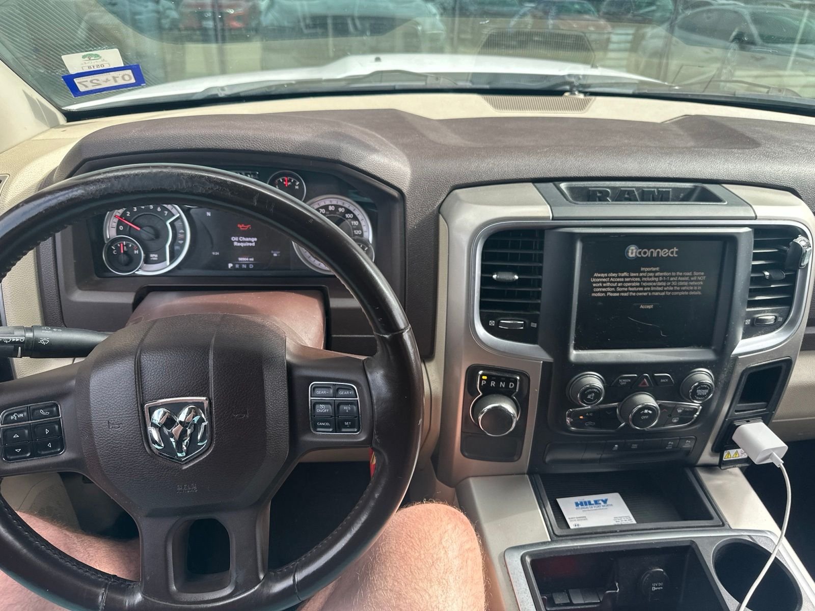 Used 2015 Bright White Clearcoat Ram Big Horn image 14