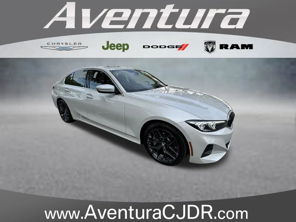 Used 2025 White BMW 330i image 1
