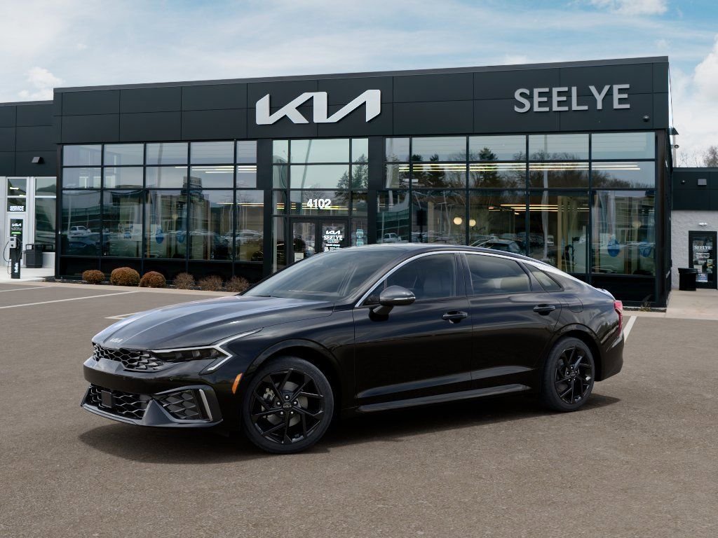 New 2026 Aurora Black Pearl Kia GT-Line FWD image 3