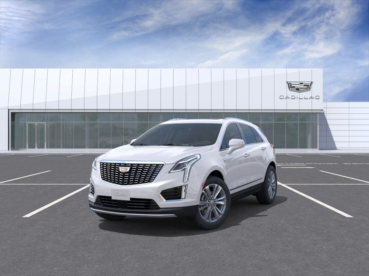 New 2026 Crystal White Tricoat Cadillac Premium Luxury image 8